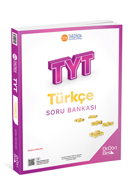 Üç Dört Beş Yayıncılık 345 - TYT Türkçe Soru Bankası - GÜNCEL