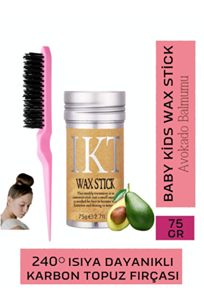 IKT Stick Wax Ve Ahşap Topuz Fırçası - Fiyatı, Yorumları