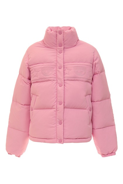Dik Yaka Pembe Kadın Mont 75CBU482