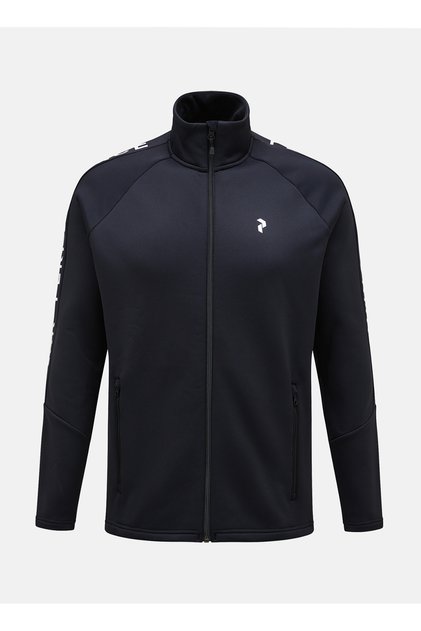Siyah Erkek Dik Yaka Sweatshirt G79436050_M Rider Zip Jacket