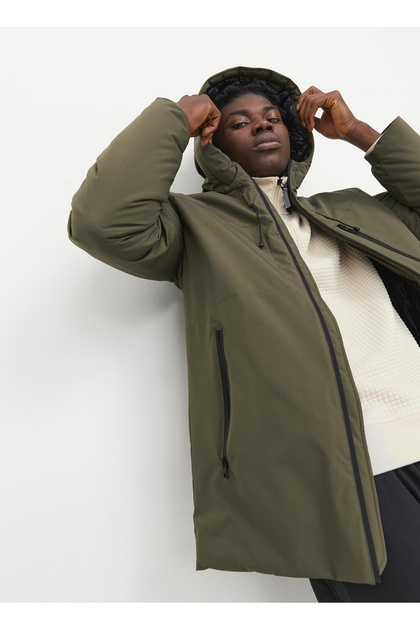 Jack & Jones Haki Erkek Mont 12243225_JCOPAYNE PARKA LN - Fiyatı
