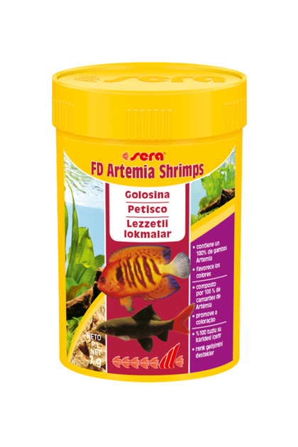 FD Shrimp artemia 100 ml. Orjinal Kutusunda
