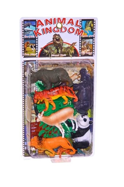 berattoys 19 pcs hayvan seti vahşi hayvanlar figür oyuncaklar