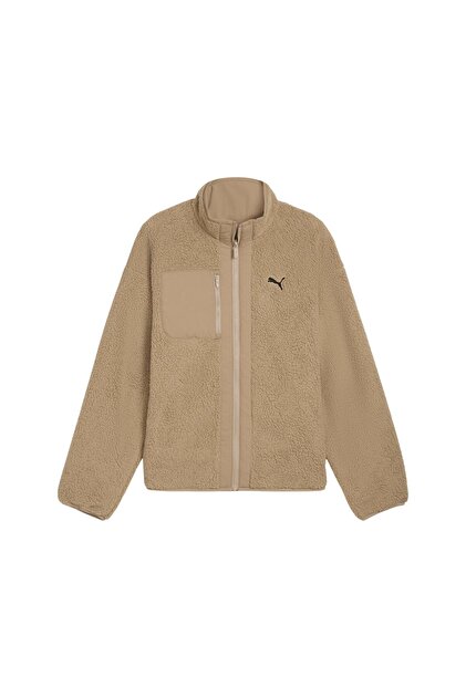 Puma 688371-55 Reversible Sherpa Jacket Erkek Ceket Kahve - Fiyatı