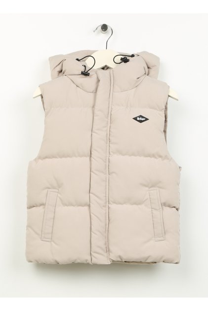 Vestă pentru băiat, bej uni, 241 LCB 235001 NEW CASPIAN BEIGE