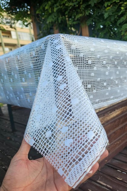 Wicker Pvc Non-Perforated Transparent Coating Oilcloth Tablecloth White Easy to Wipe Waterproof Table Cloth