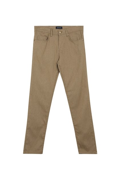 Normal Bel Normal Paça Bej Erkek Pantolon PN2020500533