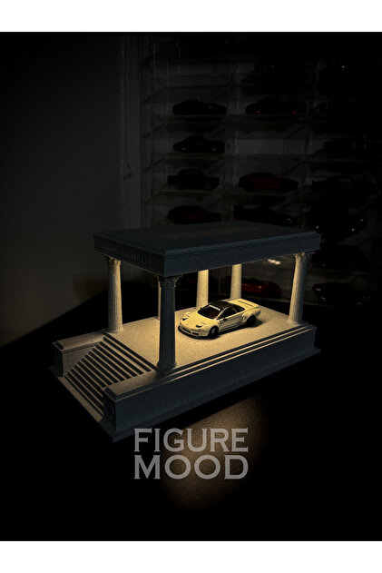 Figure Mood 1/64 Ölçek Antik Tapınak Işıklı Diorama – Diecast