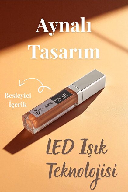 PYX Cosmetics Shine You Up Lip Gloss Led Kakao Aromalı Dudak