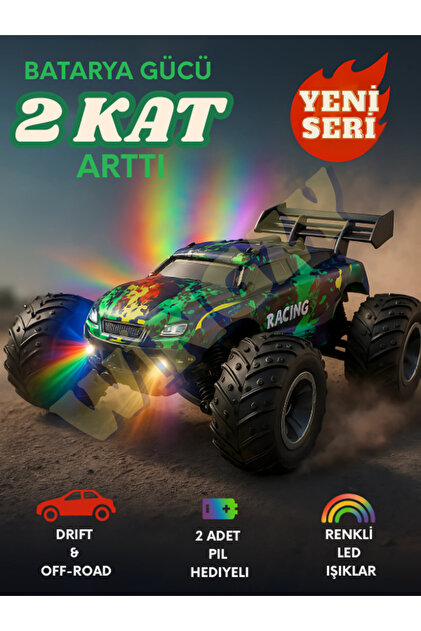 Wingzy Uzaktan Kumandalı Full Fonksiyon Şarjlı Işıklı Drift