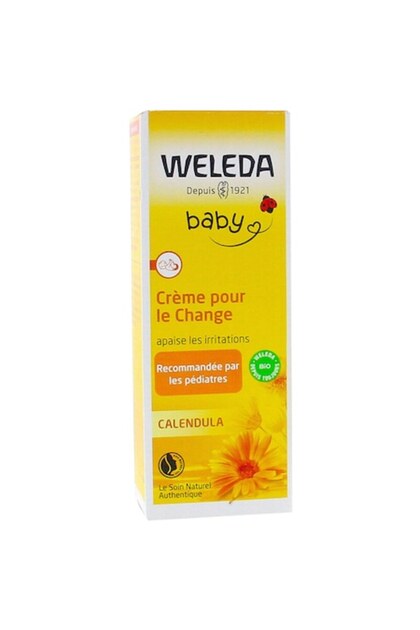 Бебешки крем, Weleda, Change, с невен, предпазва и се грижи срещу обрив от пелени, 75 мл