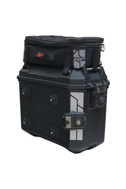 GP KOMPOZİT Universal 26 lt x 2 Plastik ve Kumaş Motosiklet Yan