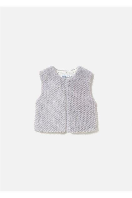 Baby Girl Vest Gray 2359