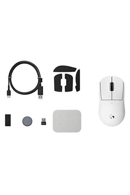 logitech G PRO X SUPERLIGHT 2c Beyaz 8K Hz HERO 2 Sensör Kablosuz