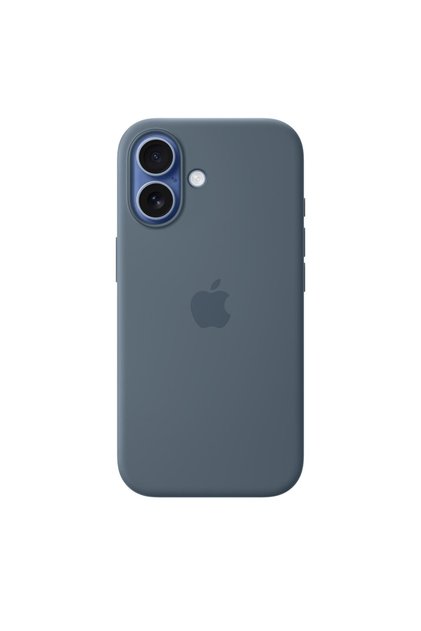 iPhone 17 Silicone Case with MagSafe - Anchor Blue