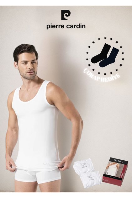 Men's Clothing Two Pieces Boxed Modal Undershirt L1.Pc.305.12.02