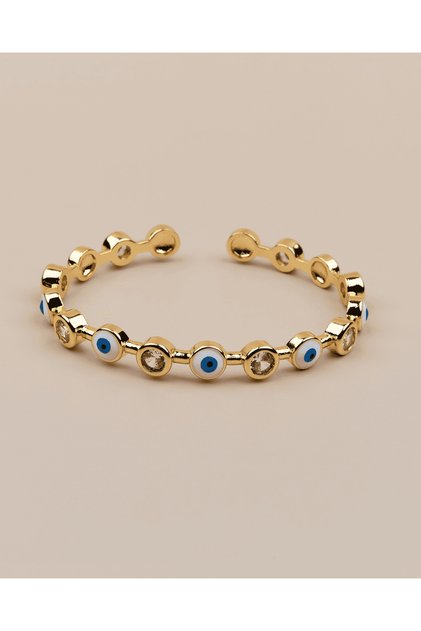 Mirana Nazar Beaded Adjustable Bracelet