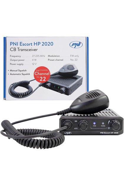 Stație Radio CB Portabilă Escort HP 2020, 22 Canale