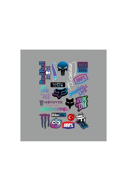 Bisiklet Sticker Seti