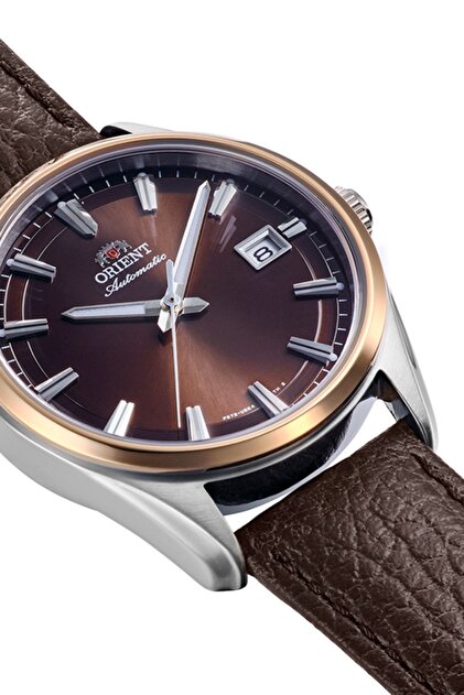 Orient RA-AC0R03Y30B Otomatik Deri Kahverengi 39 mm Erkek Kol