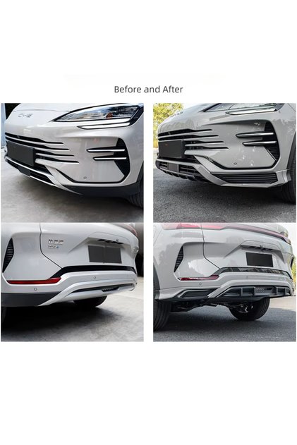 BYD SEAL U BODY KİT (Boyasız) Ön Lip Arka Difüzör Siyah Renk 2Parça