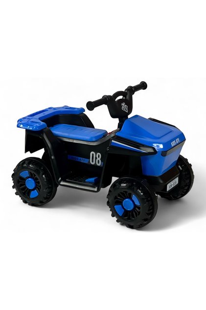 6V Electric Kids Ride On ATV, Battery Powered Quad Bike with 4 Wheels, LED Lights & Music, Ride On Motorcycle Toy for Boys & Girls, Indoor Outdoor Vehicle, Ages 2-5 Years