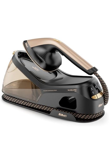 Feller Germany Vanguard Pro Steam Station|Steam Generator Iron 2400W, Prime Gold Ceramic Sole Plate,