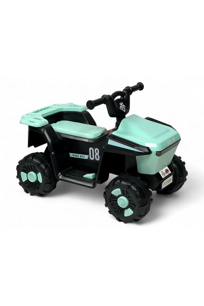 6V Electric Kids Ride On ATV, Battery Powered Quad Bike with 4 Wheels, LED Lights & Music, Ride On Motorcycle Toy for Boys & Girls, Indoor Outdoor Vehicle, Ages 2-5 Years
