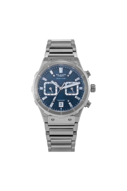 Admiral Blue 3686 G 2 SBS SS Case & Band Multifunction Men's Watch