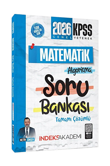 İndeks Akademi 2026 KPSS Matematik Algoritma Tamamı Çözümlü Soru