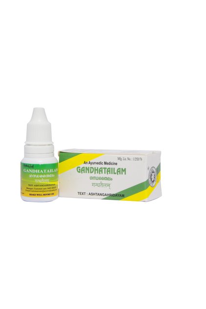 | Gandha Tailam-10ml (Pack Of 3) | Of Arya Vaidya Sala