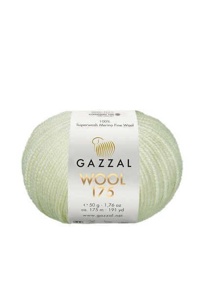 Wool 175 100% Superwash Merino Wool – Knitting Yarn, 50g / 175m-300-1 Piece