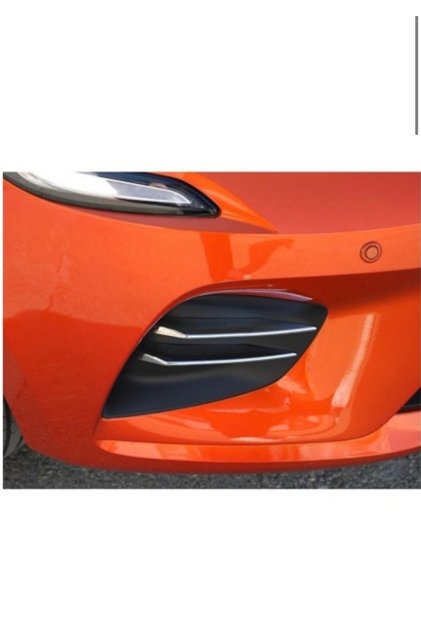 Renault Clio 5 Krom Sis Farı Çıtası 4 Parça 2019