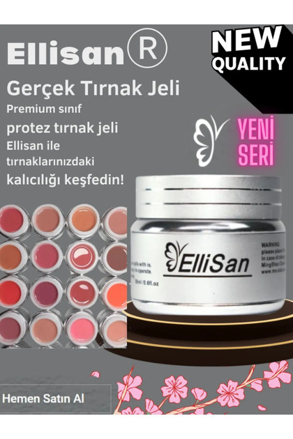 FlexShop Ellisan Protez Tırnak Jeli - Builder Gel 56 Gram (NO 9