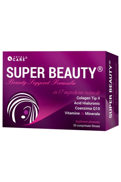 Super Frumusețe: Colagen pentru Păr, Unghii și Piele + Acid Hialuronic, Q10