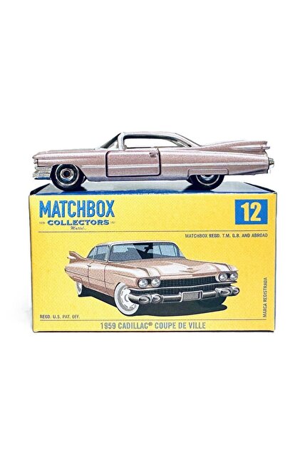 İPEK PLANET Matchbx Koleksiyon Araçlar 1959 CADILLAC COUPE DE