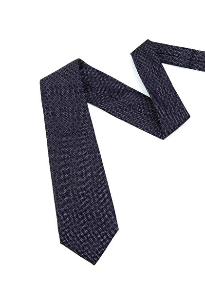 Cravată bleumarin 100% mătase 50317305-200