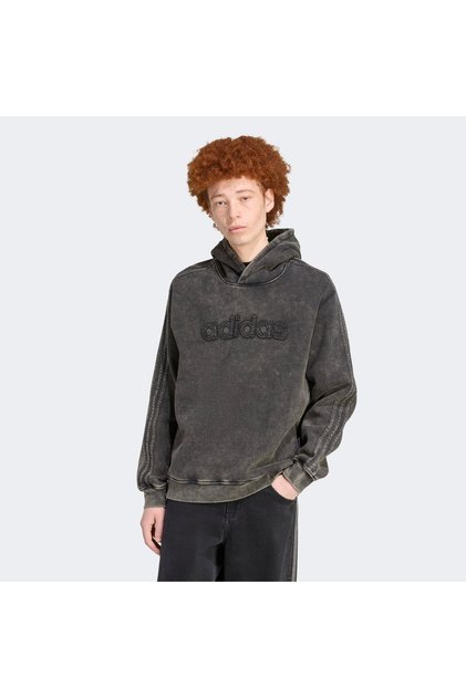 sh Hoodıe Erkek Gri Sweatshirt