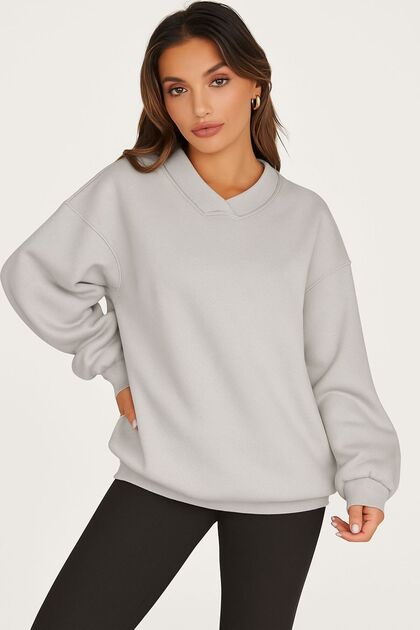 Unisex V-Neck Sweatshirt