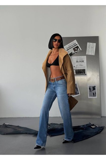 DÜŞÜK BEL STRAIGHT JEAN