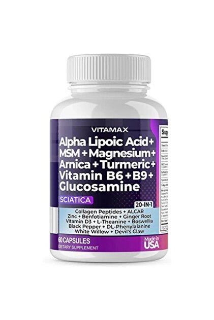 Alpha lipoic acid msm magnesium glycosamine 60 capsules - alpha lipoic acid complex 60 capsules