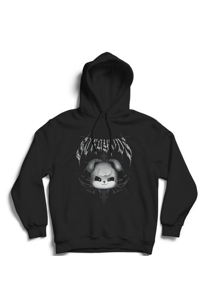 Stray Kids, Skzoo, Evil Puppym, K-Pop Music Printed Unisex, Cotton Hooded Sweatshirt Hoodie