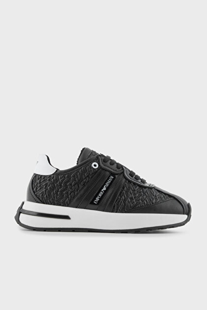 Emporio Armani Kabartma Logolu Sneaker Ayakkabı AYAKKABI EW003060