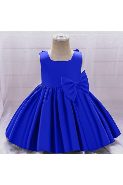 Baby Girl Square Neck Dress Eastmy Dress Day Dress Girls' Evening Dress Elegant Princess