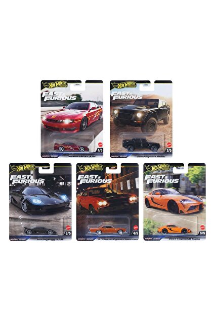 HOT WHEELS Premium F&F - 979L 5li Set - Fiyatı, Yorumları