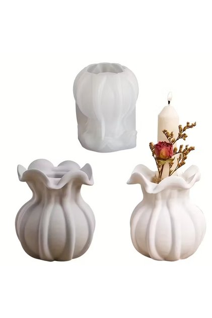 Çiçek Vazo Silikon Kalıp (S957)