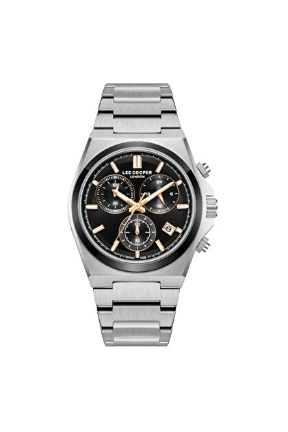 Men's Multi Function Black Dial Watch - LC08188.650