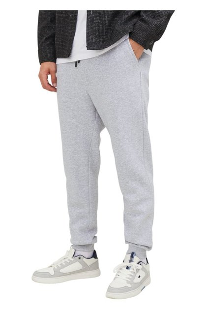 Παντελόνι JACK & JONES Gordon Bradley - 12249274-Ανοιχτό γκρι μελανζέ