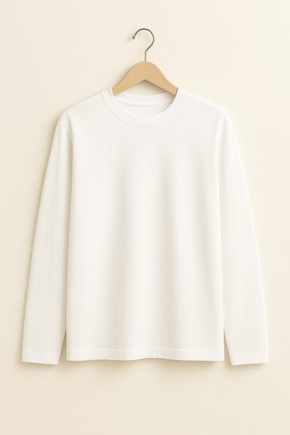Long Sleeve Cotton Basic Girls and Boys Unisex Long Sleeve Children's T-Shirt