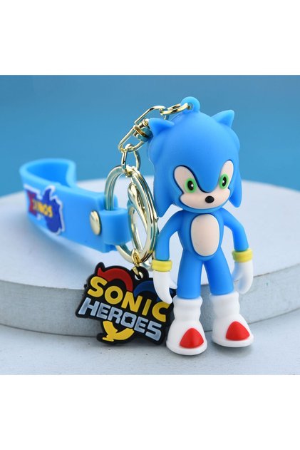 Supersonic Anime Fast Cartoon Character Keychain Fun Children's Toy Doll Bag Accessory